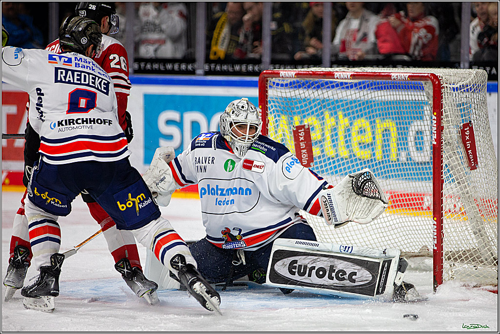 PENNY DEL; Koelner Haie- Iserlohn Roosters; Koeln, 24.01.2023